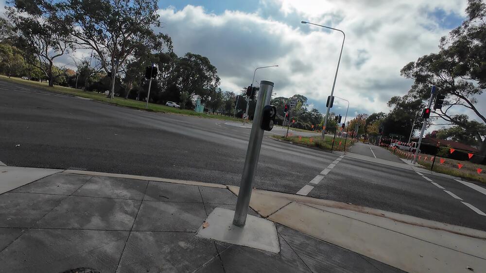 Ijong St/Angas St intersection