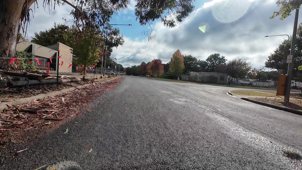 Intersection at Angas St/Wakefield Ave, Ainslie