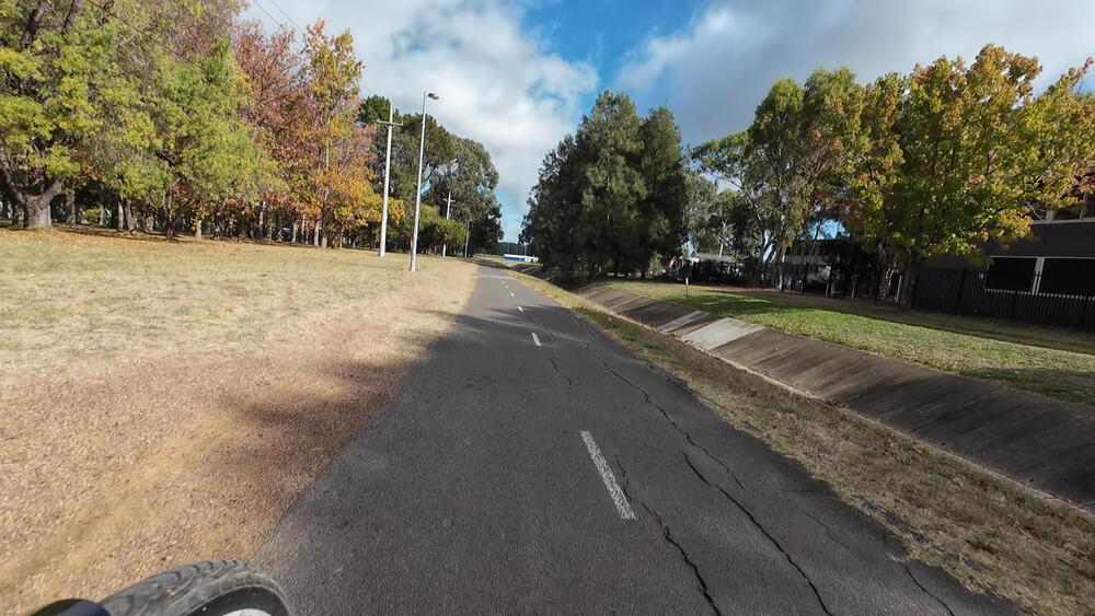 Bike path near Dickson