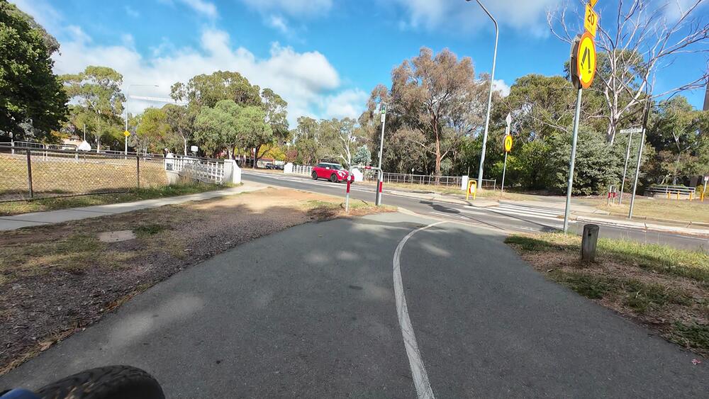 Start of Route - Dickson Shops