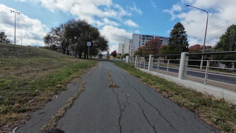 Towards Northbourne