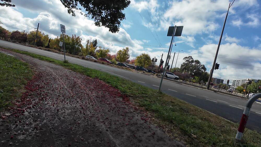 Turn left - on Northbourne