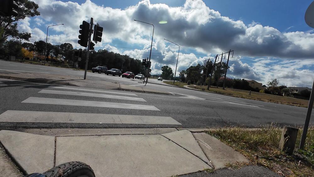 Back to bike path