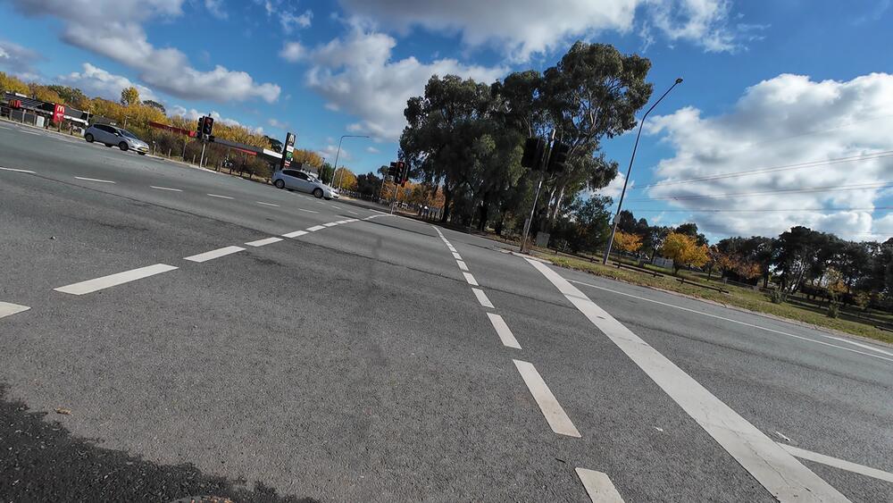 Federal Highway bike path