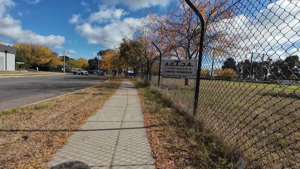 Federal Highway bike path